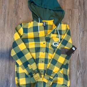 Kids Green Bay Packers Flannel